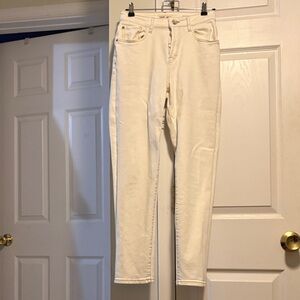 Warp + Weft Women's White Jeans